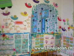 幼儿园教室布置:美丽的春天