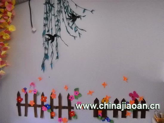 春燕呢喃-幼儿园教室布置图片