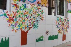 幼儿园树枝走廊布置图片
