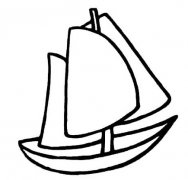 如何画帆船的简笔画,帆船的画法及步骤教程