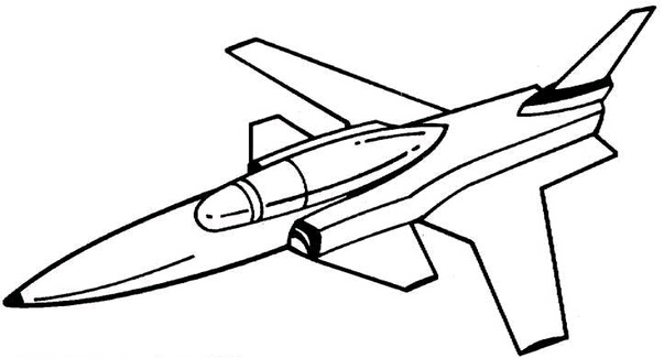 卡通战斗机简笔画图片