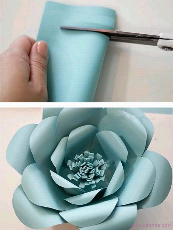 简单手工纸玫瑰方法