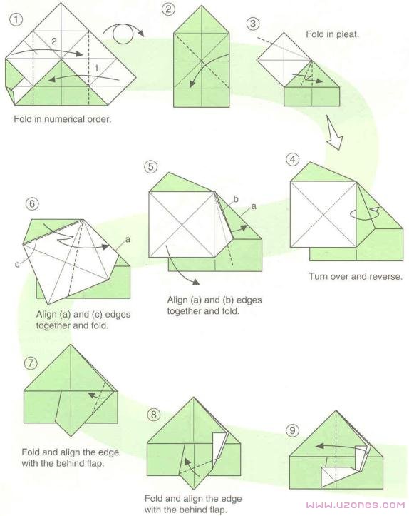 手工心形纸盒制作图解步骤