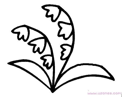 简单铃铛花的画法简笔画图片手绘(铅笔素描)-www.qqscb.com