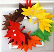 儿童手工折纸制作枫叶的方法图解教程