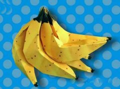 儿童手工折纸香蕉的制作方法图解步骤