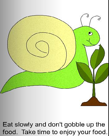 儿童卡通蜗牛简笔画图片素描彩铅画-www.qqscb.com