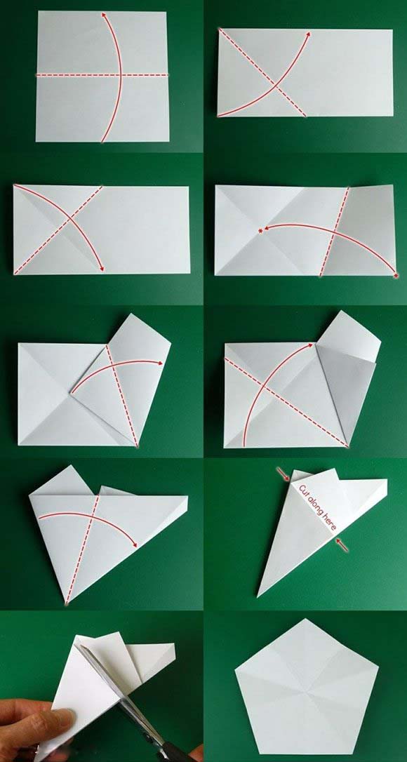 立体小星星的折法 五角星折纸大全图解-www.qqscb.com