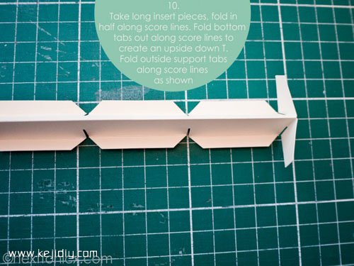 手工折纸DIY带日历礼物包装盒的折法图解教程-www.qqscb.com
