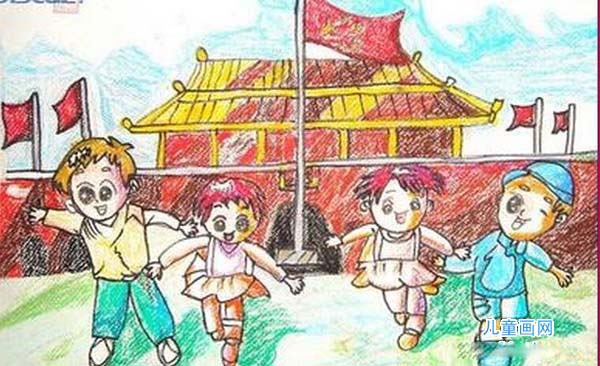 今天,我和妈妈去参观天安门。 天安门前面有一条金水河。金水河两岸有两对威风的石狮和两座高大的华表。我们走过了金水桥,可我看水一点也没有了,原来正在造喷泉。 我们来到了天安门城楼前。城墙上挂着毛泽东的一张画像,画像的左边写着“中华人民共和国万岁”,右边写着“世界人民大团结万岁”。 登上天安门城楼,来到了二楼大厅,看见右边有一个小柜台,里边有我国四大伟人——毛泽东、周恩来、朱德、刘少奇的像在出售。大厅里,有毛泽东和其他国家领导人开会时用的座位。 我一走出大厅外,就看见了整个天安门广场。正前方,有一个升旗台,每天早晨都会在这里进行升旗。再前面一点,就是雄伟的人民英雄纪念碑。再往前,就是毛主席纪念堂。天安门广场的右面是人民大会堂,左面是历史博物馆。天安门广场真大!-www.qqscb.com