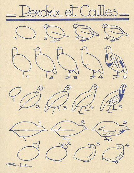 儿童简笔画卡通鸽子的画法图片步骤教程-www.qqscb.com