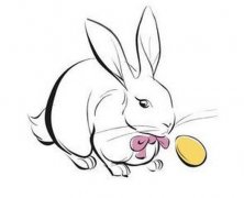儿童简笔画兔子的画法 卡通兔子简笔画步骤