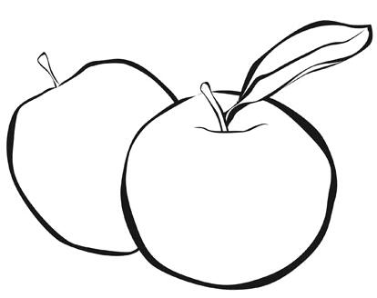 卡通大红苹果简笔画步骤图片教程素描-www.qqscb.com