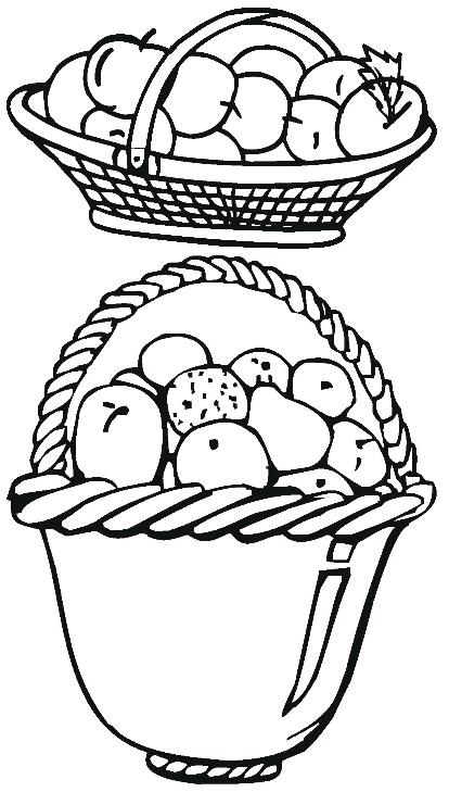 一篮子苹果简笔画的画法图片教程素描-www.qqscb.com