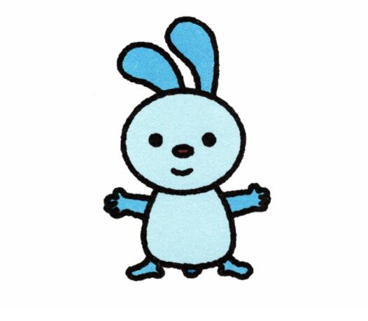 兔子怎么画兔子简笔画图片大全彩色-www.qqscb.com