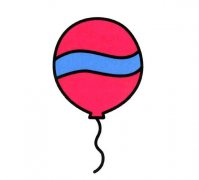 儿童漂亮气球的画法简笔画图片大全