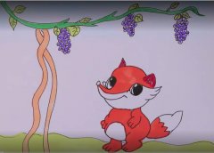 小狐狸的画法彩色狐狸简笔画视频教程