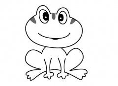 可爱小青蛙怎么画青蛙简笔画图片大全