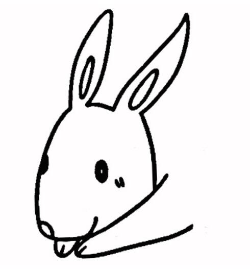 兔子怎么画可爱小白兔简笔画图片大全-www.qqscb.com