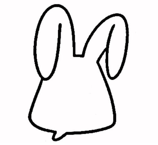 教你怎么画兔子乖乖小兔子简笔画图片-www.qqscb.com