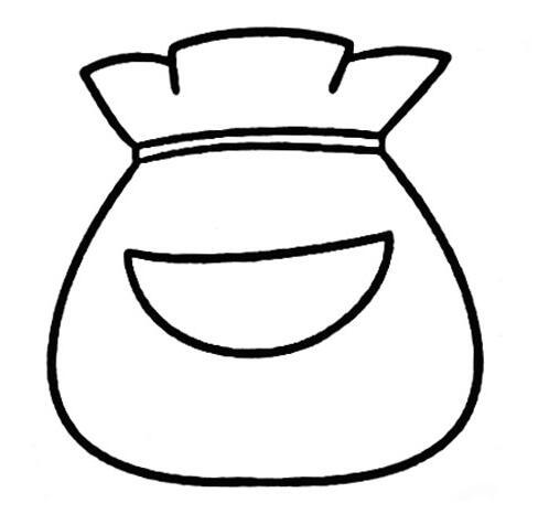 钱包怎么画漂亮钱包的画法简笔画图片-www.qqscb.com