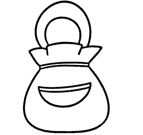 钱包怎么画漂亮钱包的画法简笔画图片-www.qqscb.com