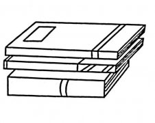 一叠书的画法一摞书本简笔画图片素描