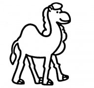 卡通骆驼怎么画骆驼的画法步骤图片素描
