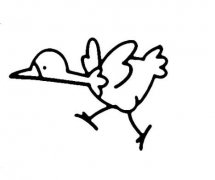 可爱的鸵鸟怎么画鸵鸟的画法步骤素描