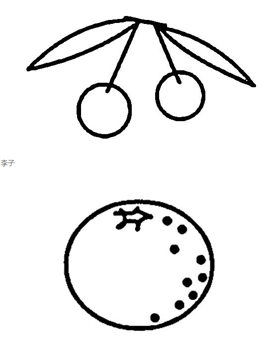 橘子怎么画 猕猴桃苹果的画法图片大全-www.qqscb.com