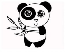 卡通熊猫怎么画 熊猫的画法步骤图片素描