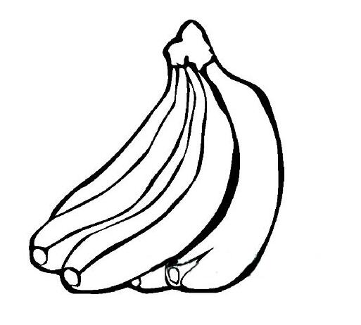 卡通香蕉怎么画 香蕉的画法步骤素描-www.qqscb.com