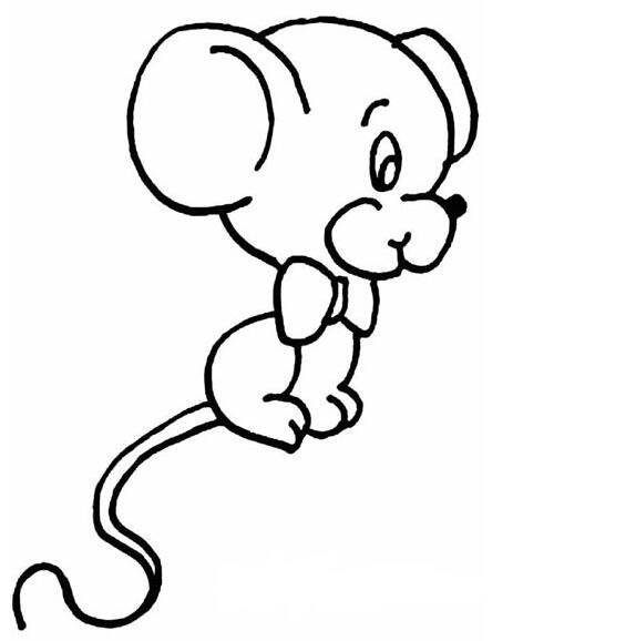 小老鼠的画法素描 卡通小老鼠怎么画-www.qqscb.com