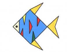 花纹鱼怎么画 花纹鱼的画法步骤图片