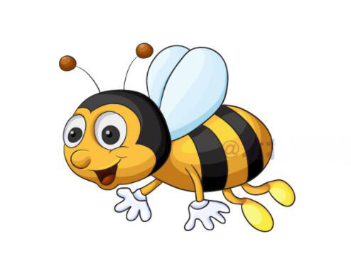 卡通小蜜蜂怎么画 小蜜蜂的画法步骤涂色-www.qqscb.com