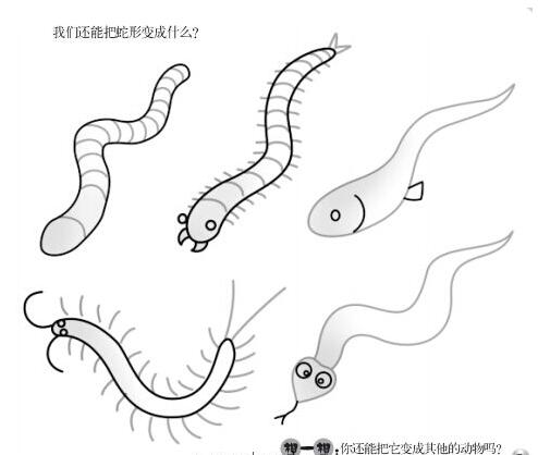 卡通小蛇怎么画 蛇的画法简笔画步骤-www.qqscb.com