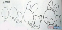 可爱的小白兔怎么画 小白兔简笔画步骤图