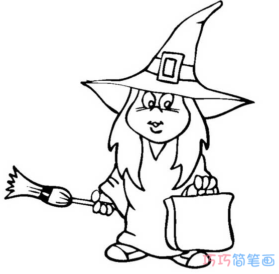 万圣节的幽灵怎么画_万圣节简笔画图片