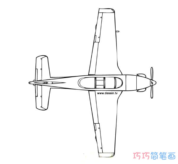  幼儿飞机怎么画_简单飞机简笔画图片