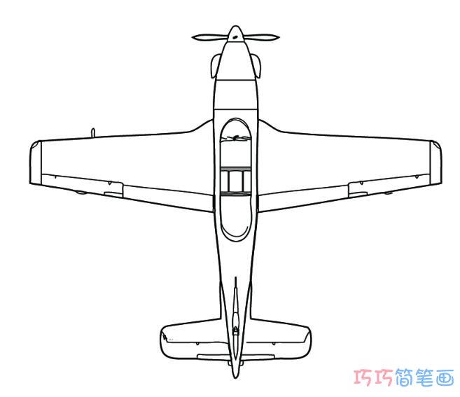  幼儿飞机怎么画_简单飞机简笔画图片