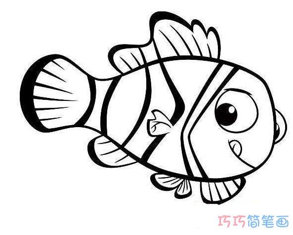 鱼的眼睛怎么画简笔画图片
