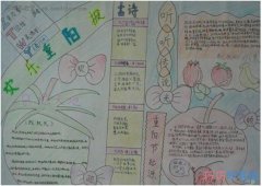 三年级庆祝重阳节手抄报模版_重阳节手抄报图片