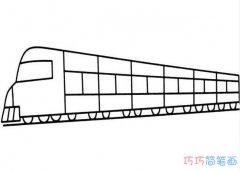 幼儿卡通火车怎么画简单好看_火车简笔画图片