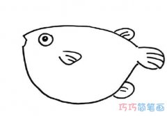 手绘秋刀鱼怎么画简单好看_小鱼的简笔画图片
