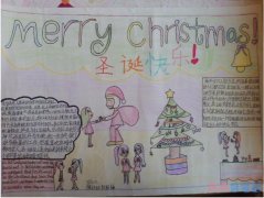关于圣诞节圣诞树的手抄报内容资料_圣诞节简笔画图片