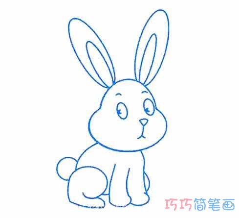 小白兔怎么画可爱_小白兔简笔画图片