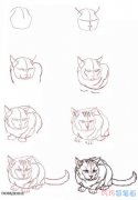素描小猫咪怎么画简单好看 手绘小猫简笔画图片