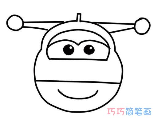 超级飞侠怎么画简单可爱 超级飞侠简笔画图片