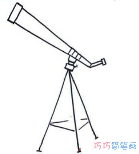 望眼镜怎么画简单可爱 望眼镜简笔画图片