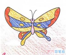 蝴蝶和鱼风筝怎么画好看 风筝简笔画图片